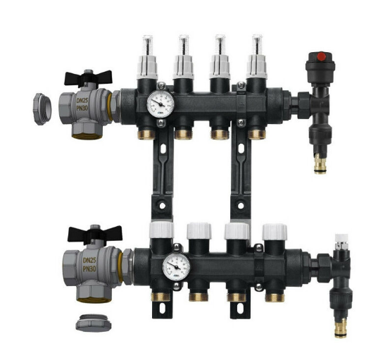Image du produit KIT PLANCHER 9 CIRCUITS POLYMERE BLACK