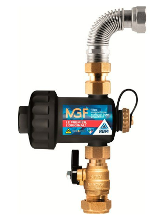 Image du produit MG1F 3/4" - FILTRE MAGNETIQUE + VANNE SS CHAUDIERE