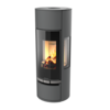 Image du produit POELE A BOIS BUCHE VISION'R 6 KW - GRIS LOFT