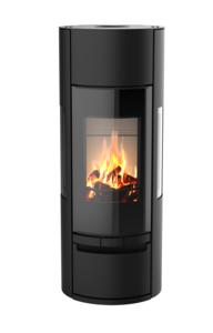 Image produit POELE A BOIS BUCHE VISION'R 6 KW - NOIR